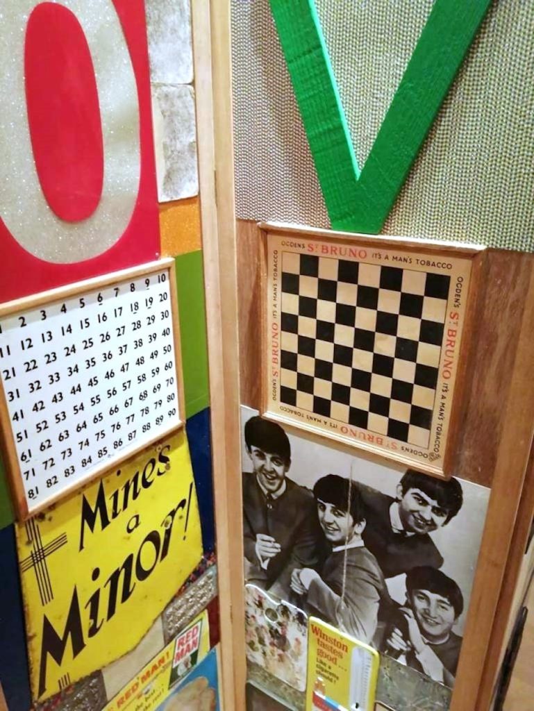 immagine per 2024 With Love -dettaglio- by Peter Blake, galleria Mucciaccia Roma