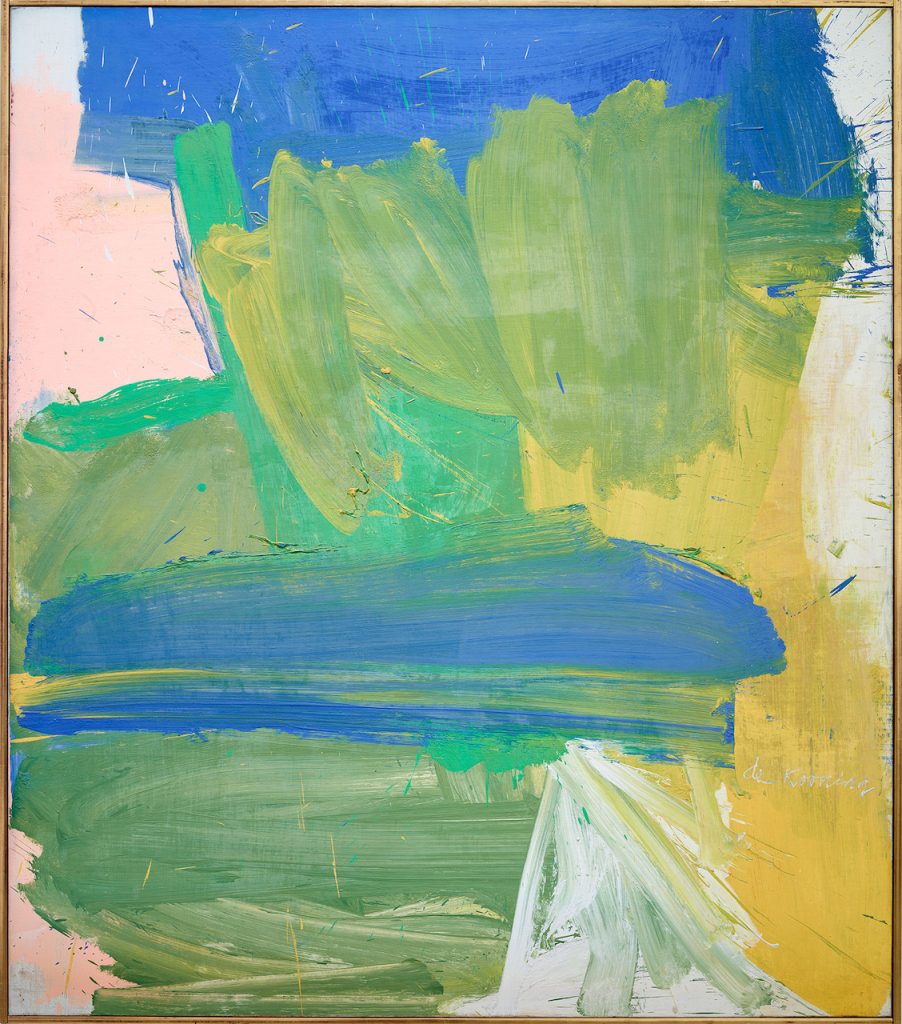 immagine per Willem de Kooning Villa Borghese, 1960 Olio su tela 203.2 x 177.8 cm Guggenheim Bilbao, Bilbao© 2023 The Willem de Kooning Foundation, SIAE