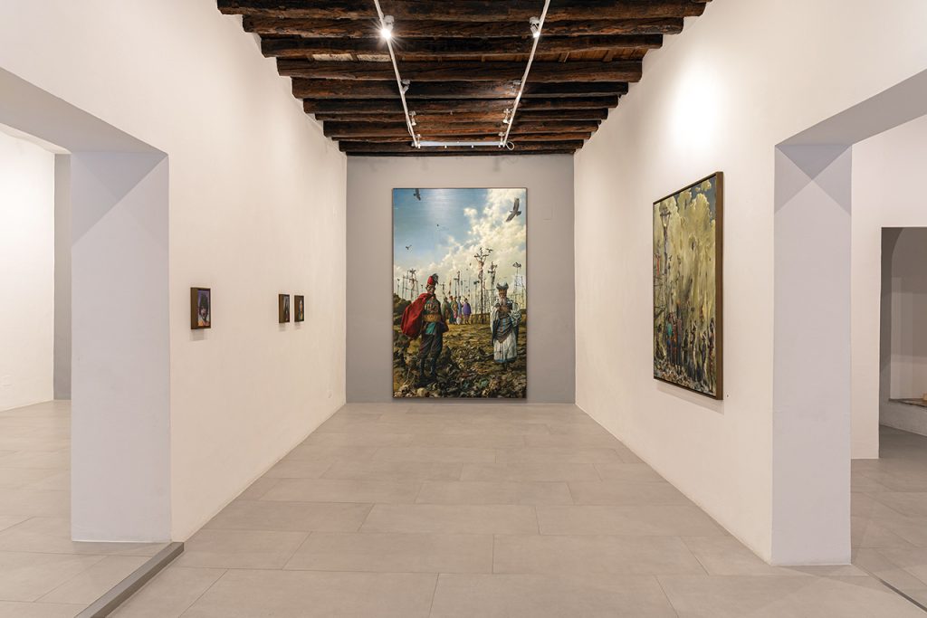 immagine per Francesco De Grandi. Narrativa, 2023, veduta della mostra, RizzutoGallery, Palermo, courtesy RizzutoGallery