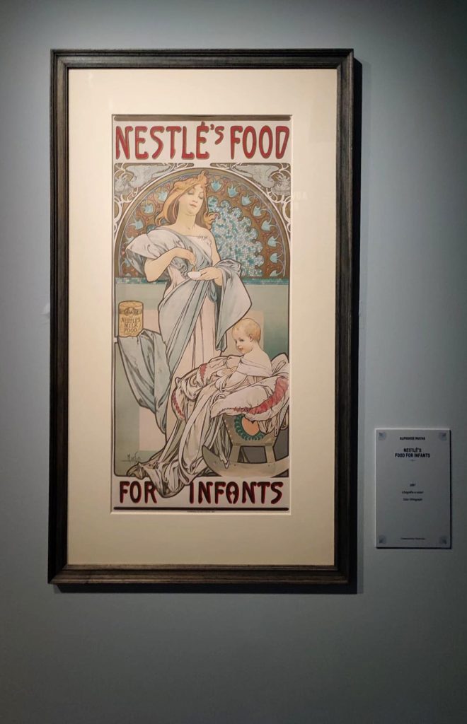 immagine per Foto 9: Alphonse Mucha, Nestlé’s food for infants, 1897, litografia a colori Credits: Lucrezia Cirri