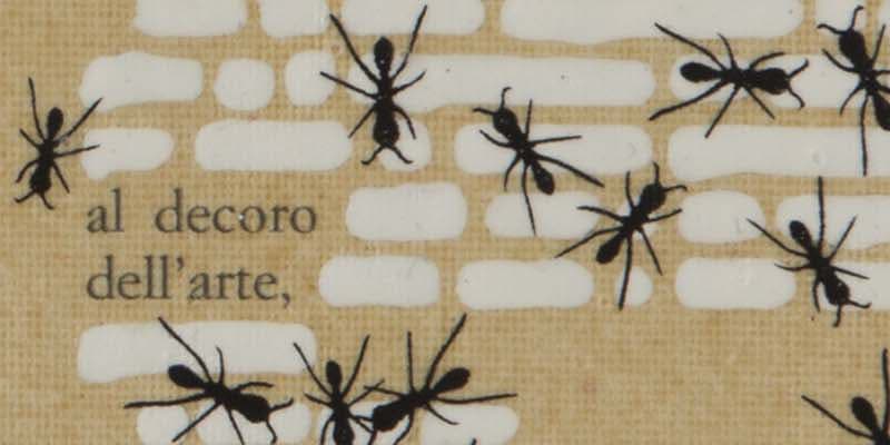 immagine per Isgrò Cancellazione dei Codici