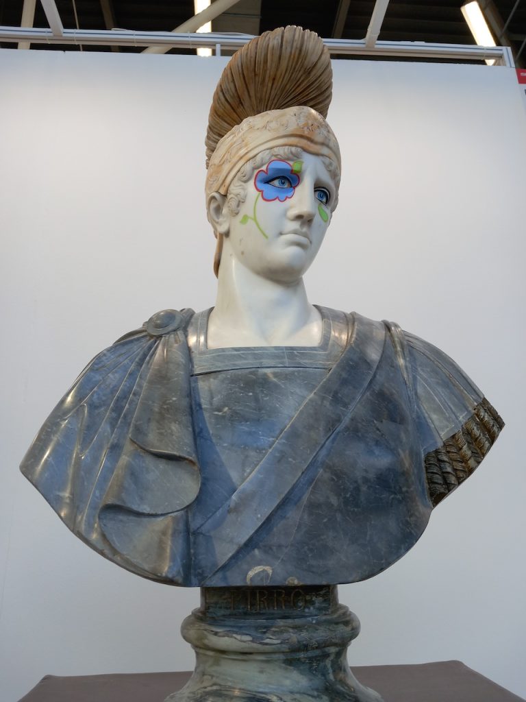 immagine per stand Franco Noero, busto di Achille di F. Vezzoli - ph. Claudio Orlandi