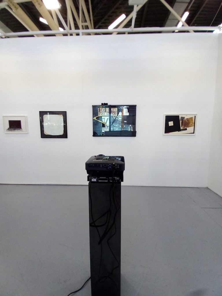 immagine stand Michela Rizzo, opere di Fabio Mauri