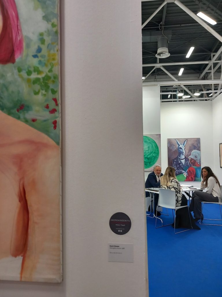 immagine per stand galleria Andrea Ingenito, Napoli - ph. Barbara Martusciello