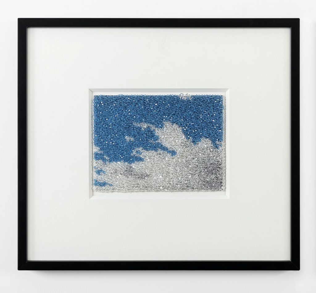 immagine per Sissi Farassat, Clouds, 2016 - 2018, C-print with Swarovski, 13 x 17,5 cm