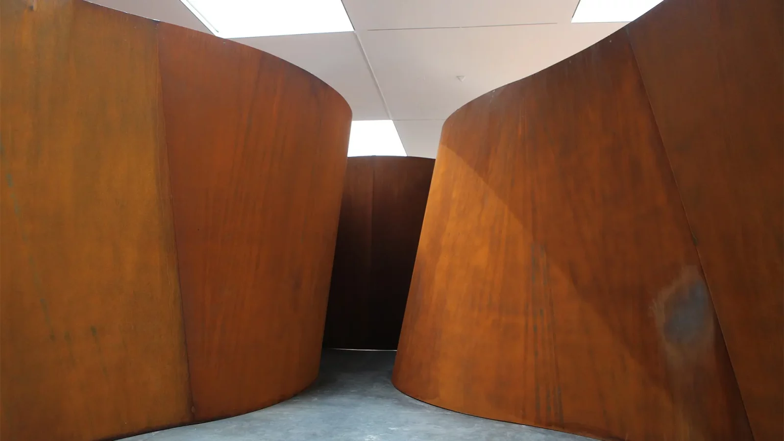 immagine per Richard Serra ci ha insegnato la strada curva