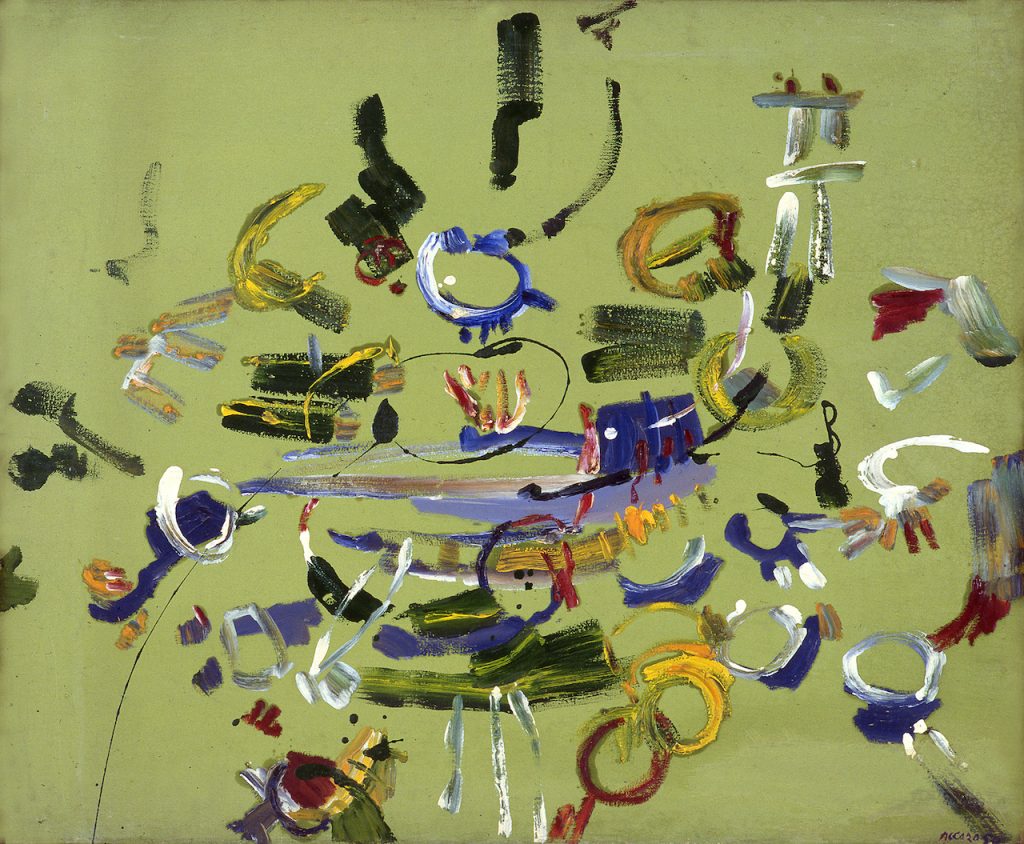 immagine per 06. 1953 Fondo verde - Archivio Accardi Sanfilippo