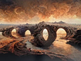 immagine Artificial Hell di Riccardo Boccuzzi al MAXXI Roma. Viaggio nell’inferno dantesco con l’AI