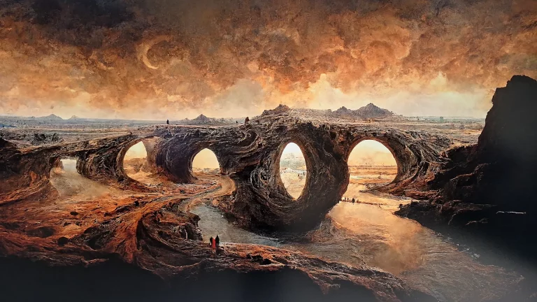 immagine Artificial Hell di Riccardo Boccuzzi al MAXXI Roma. Viaggio nell’inferno dantesco con l’AI