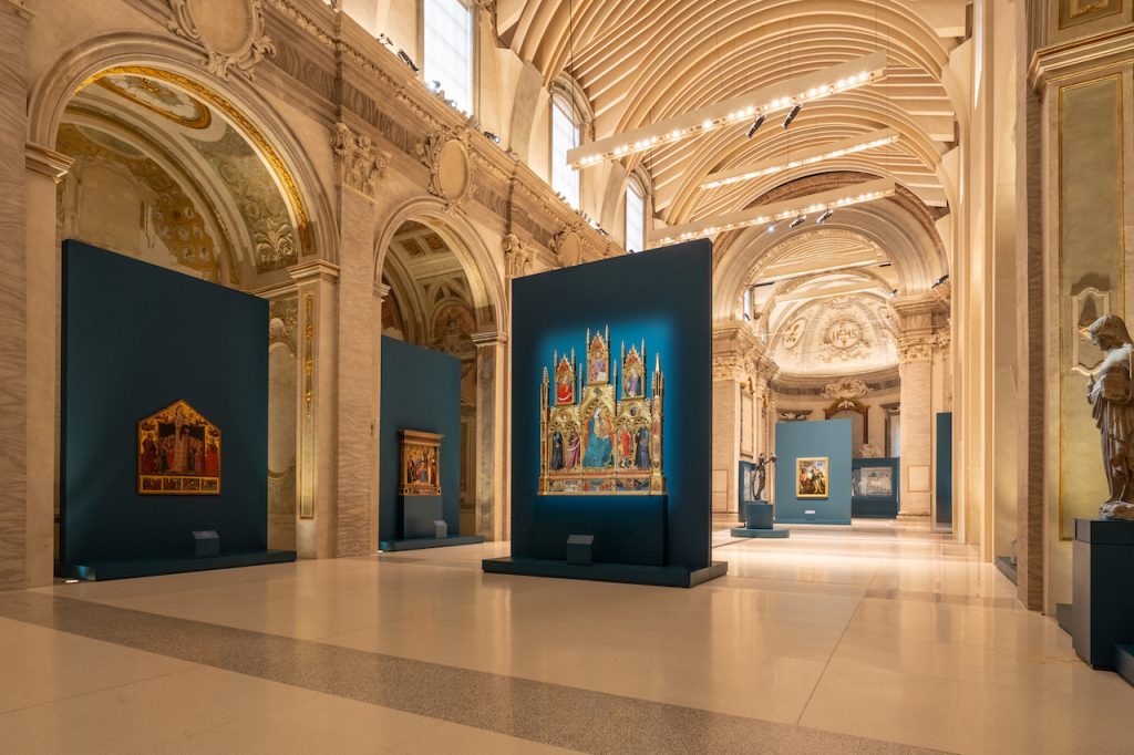 immagine per Installation view, Preraffaeliti. Rinascimento moderno, Museo Civico San Domenico, 2024; ph. Emanuele Rambaldi