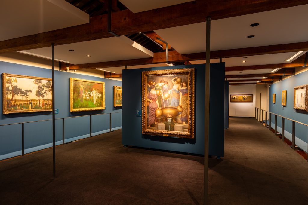 immagine per Installation view, Preraffaeliti. Rinascimento moderno, Museo Civico San Domenico, 2024; ph. Emanuele Rambaldi