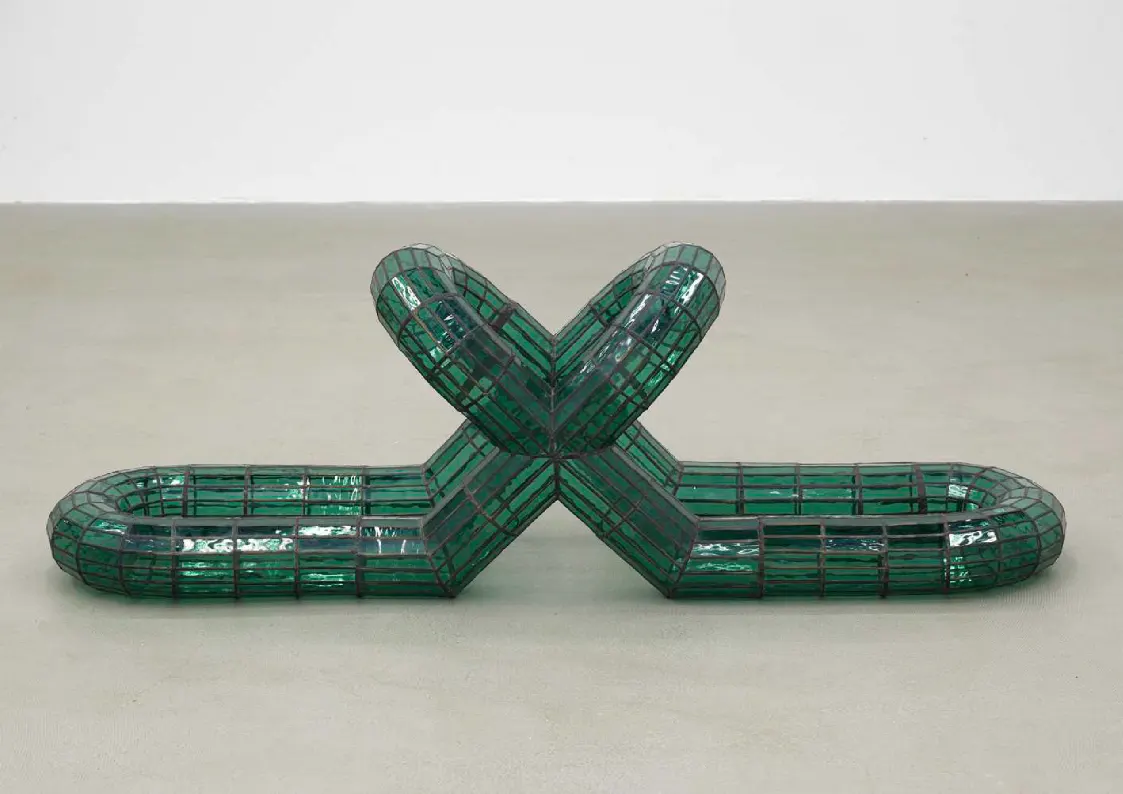 immagine per Untitled 2023 Stained glass 51 x 158 x 41 cm