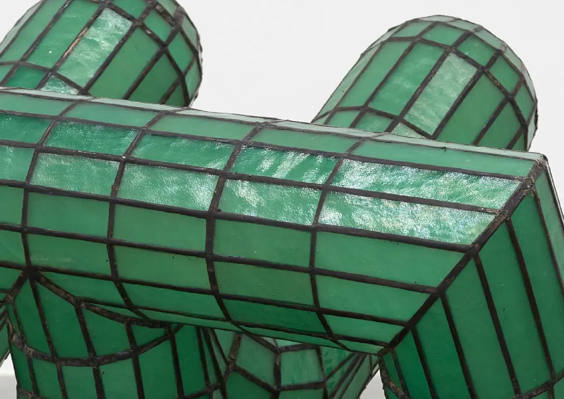 immagine per Untitled 2023 Stained glass 61 x 84 x 89 cm
