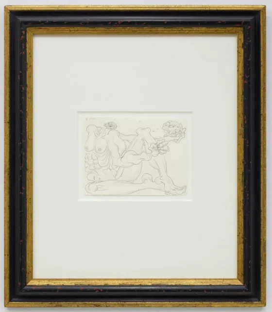immagine per Untitled 2020 Pencil on paper 19 x 25 cm 72,7 x 63,2 cm artist’s frame