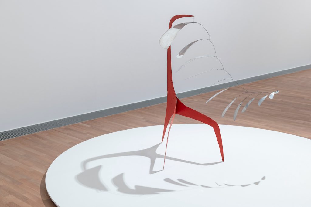 immagine per Veduta dell’allestimento “Calder. Sculpting Time,” MASI Lugano, Svizzera. Foto Luca Meneghel © 2024 Calder Foundation, New York / Artists Rights Society (ARS), New York