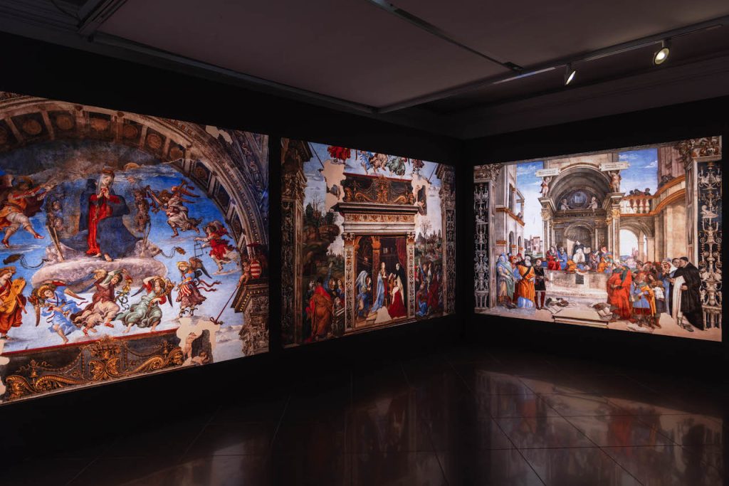 immagine per Filippo e Filippino Lippi. Ingegno e bizzarrie nell’arte del Rinascimento ai Musei Capitolini - Allestimento. ph Monkeys Video Lab