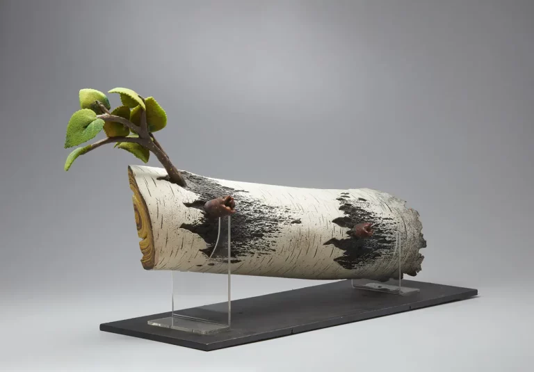 immagine per Piero Gilardi, Tronco sonoro, 1992, poliuretano espanso, meccanismo sonoro, 85x15x15 cm