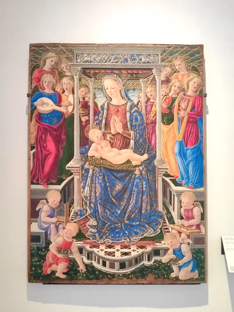 immagine per Foto 12: Giovanni Boccati, Madonna dell’orchestra, 1455, Galleria Nazionale dell’Umbria, Perugia Credits: Lucrezia Cirri