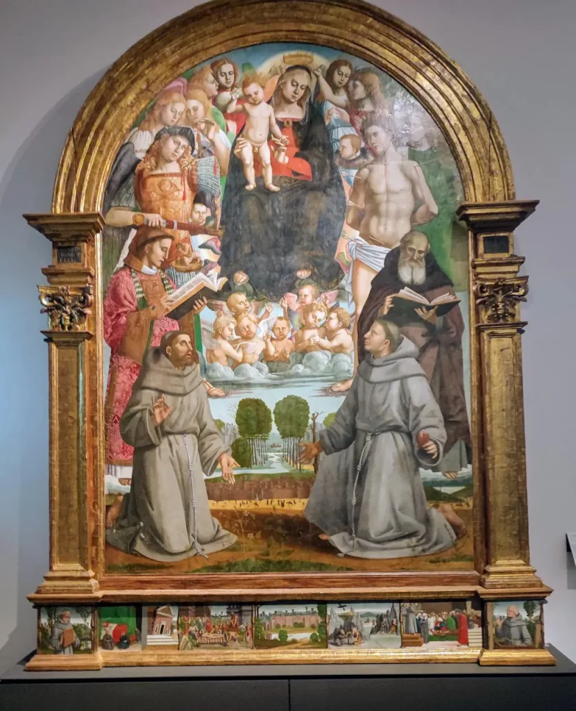 immagine per Foto 16: Luca Signorelli e bottega, Pala di Paciano, 1517, Galleria Nazionale dell’Umbria, Perugia Credits: Lucrezia Cirri