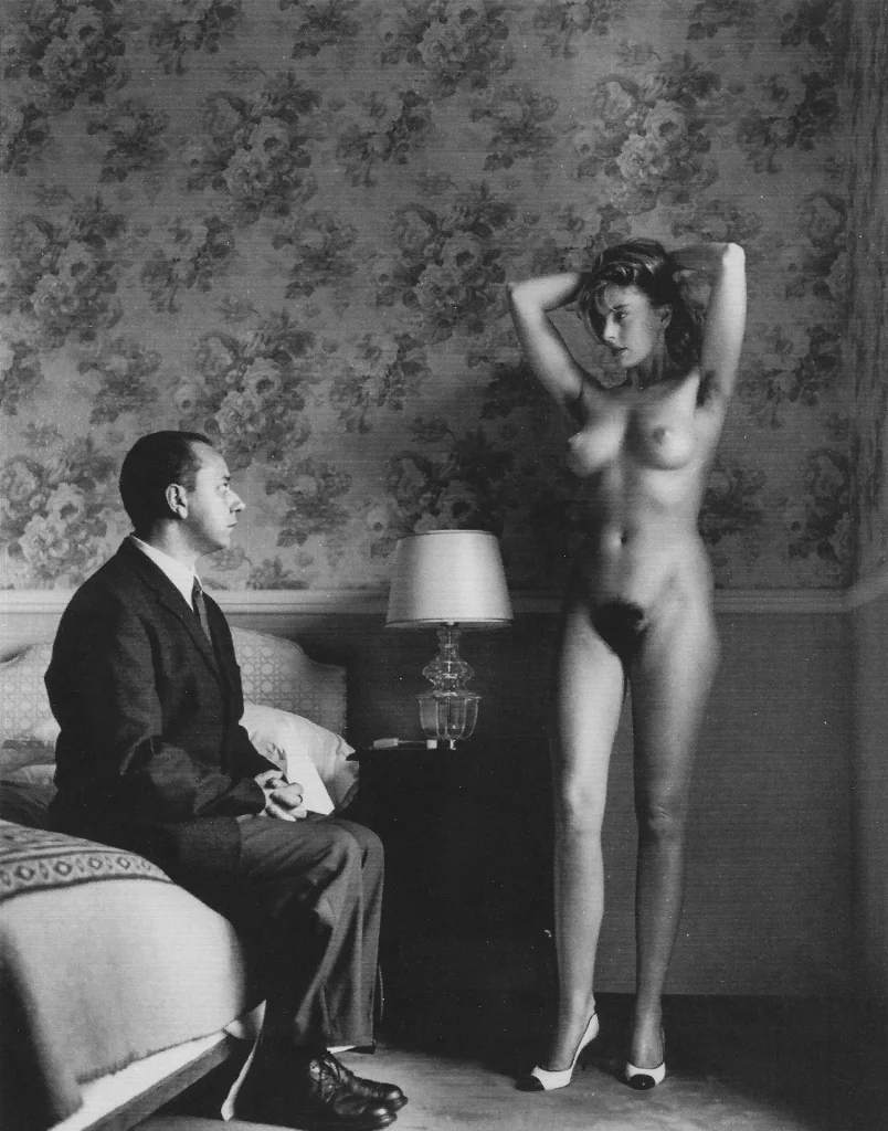 immagine per Helmut Newton, Ernesto Esposito e Federica della Volpe, Montecatini, 1988
