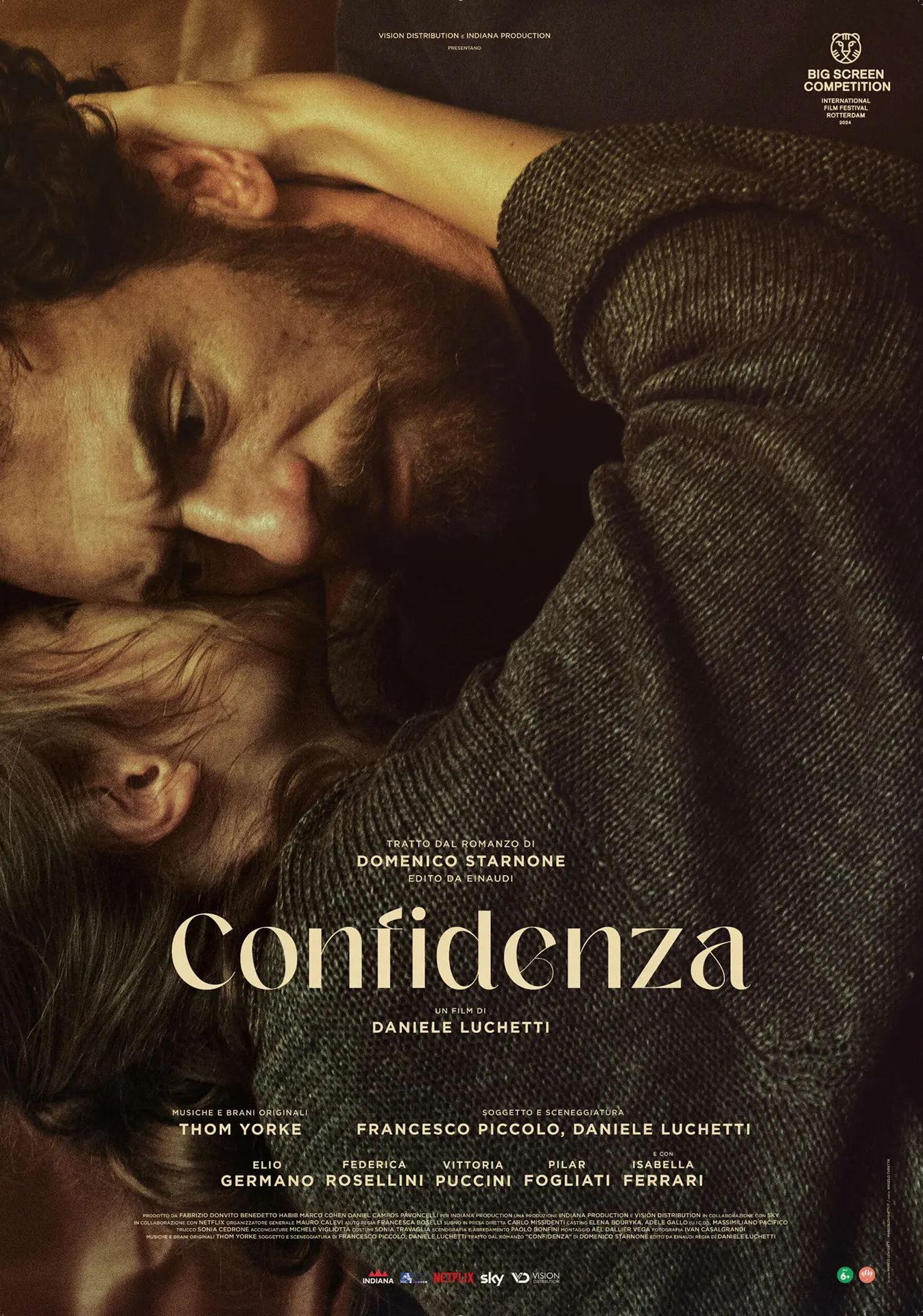 immagine per Confidenza, di Daniele Luchetti. Manifesto
