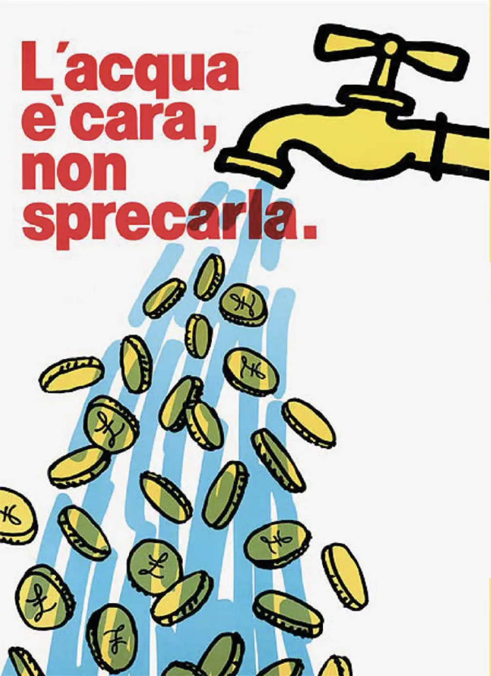manifesto grafica pubblica utilità