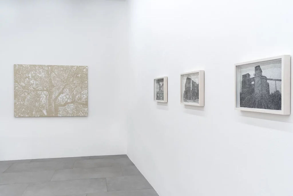 immagine per Meditabondi, barcamenanti, fuori registro e buchi bianchi, veduta della mostra, RizzutoGallery, Palermo, courtesy RizzutoGallery