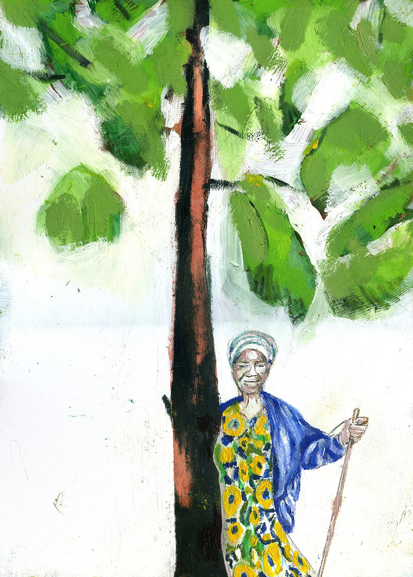 immagine per Andrea barzini, La donna dell'albero