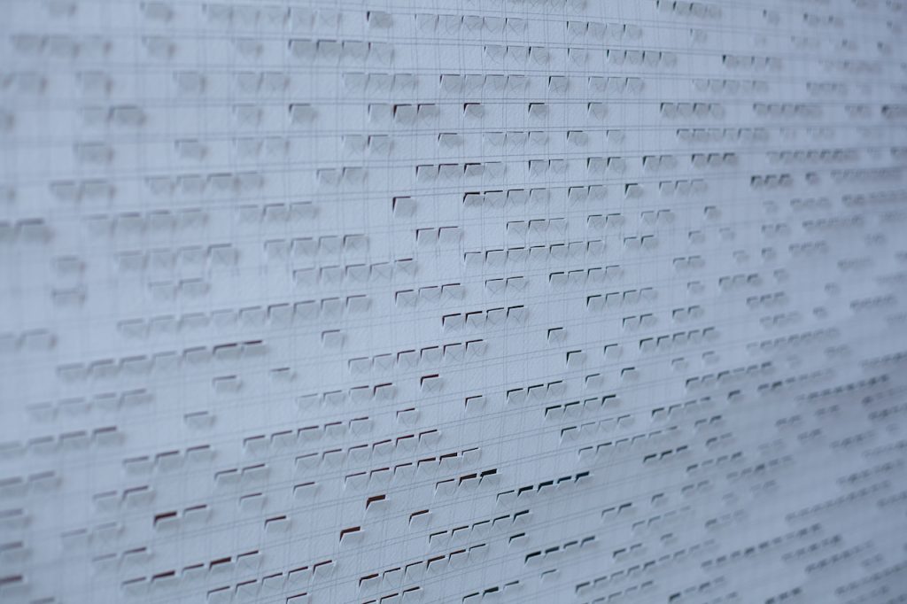immagine per Gabriele Landi, Alle montagne, installazione site-specific per il mudaC, Carrara, 2024