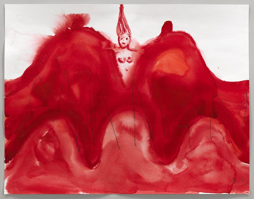 immagine per Louise Bourgeois
MAMAN, 2009
Gouache and pencil on paper
45.7 x 59.1 cm
Photo: Christopher Burke, © The Easton Foundation/Licensed by S.I.A.E., Italy and VAGA at Artists Rights Society (ARS), NY