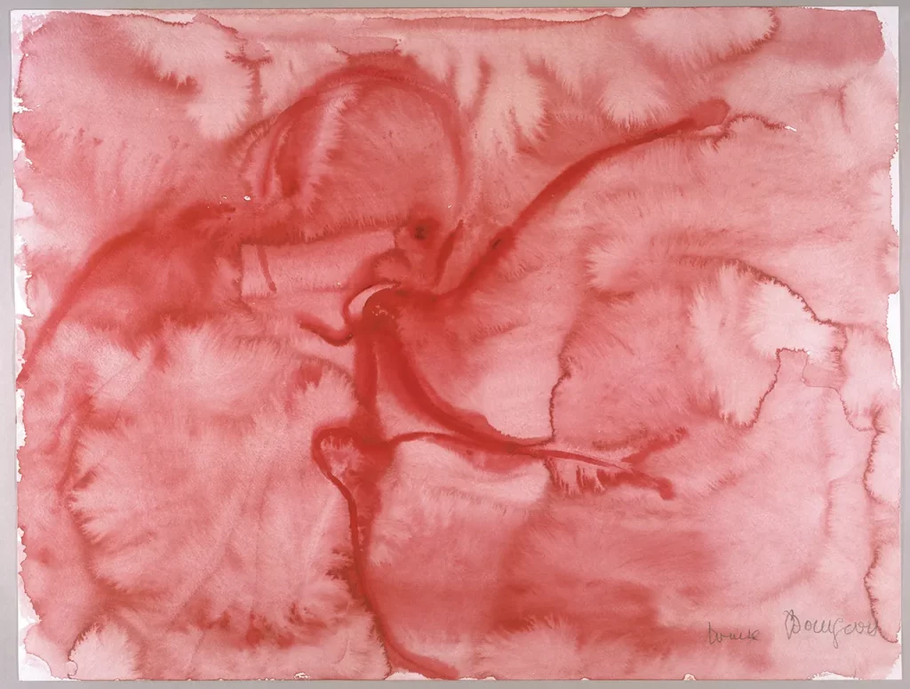 immagine per Louise Bourgeois
THE FEEDING, 2007
Gouache on paper
45.7 x 59.7 cm
Photo: Christopher Burke, © The Easton Foundation/Licensed by S.I.A.E., Italy and VAGA at Artists Rights Society (ARS), NY