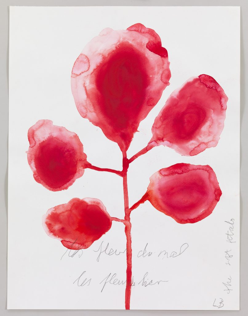 immagine per Louise Bourgeois
LES FLEURS, 2009
Gouache on paper, suite of 12
59.7 x 45.7 cm, each sheet
Photo: Christopher Burke, © The Easton Foundation/Licensed by S.I.A.E., Italy and VAGA at Artists Rights Society (ARS), NY