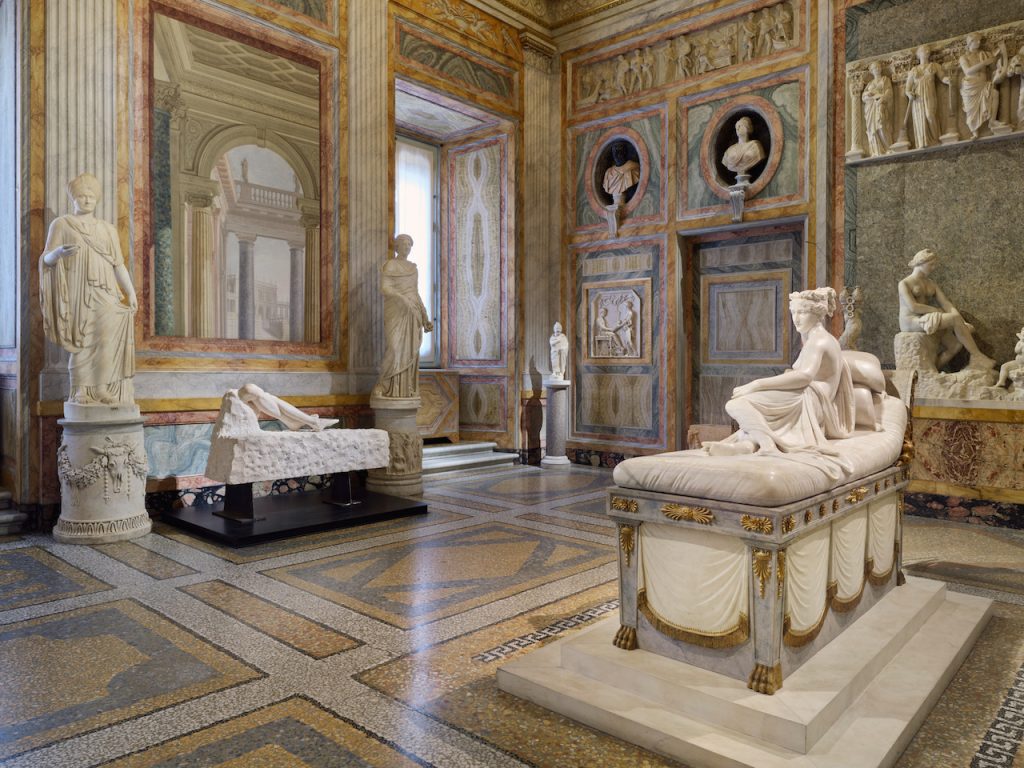 immagine per Louise Bourgeois. L'inconscio della memoria, Installation View, Galleria Borghese. Credit line: All images are © The Easton Foundation/Licensed by SIAE 2024 and VAGA at Artists Rights Society (ARS), NY. Ph.by A.Osio