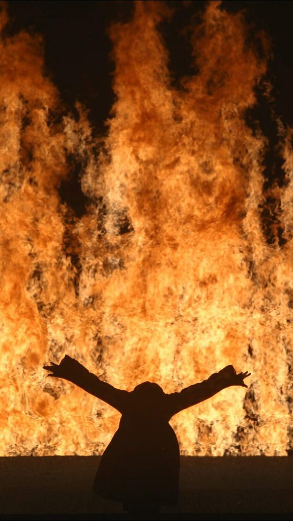 immagine per Bill Viola Fire Woman 2005