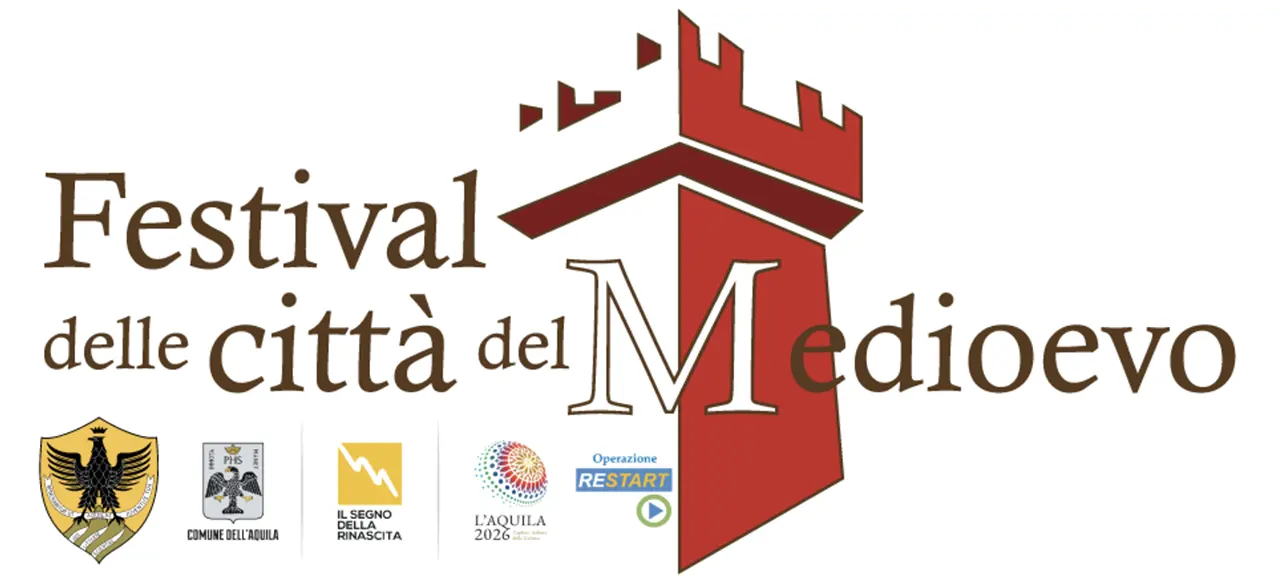 Logo per Festival delle città del Medioevo.