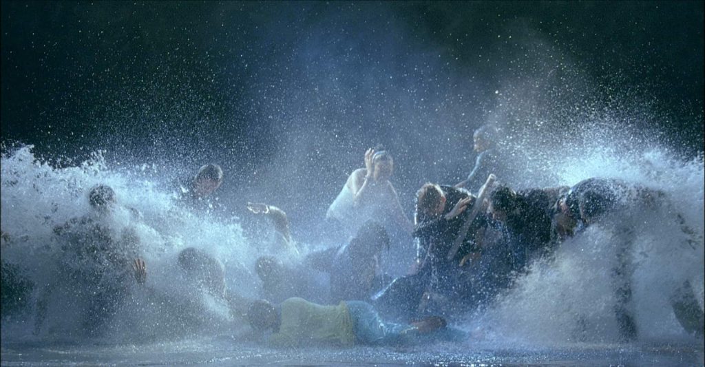 immagine per Bill Viola, The Raft 2004 installazione video sonora