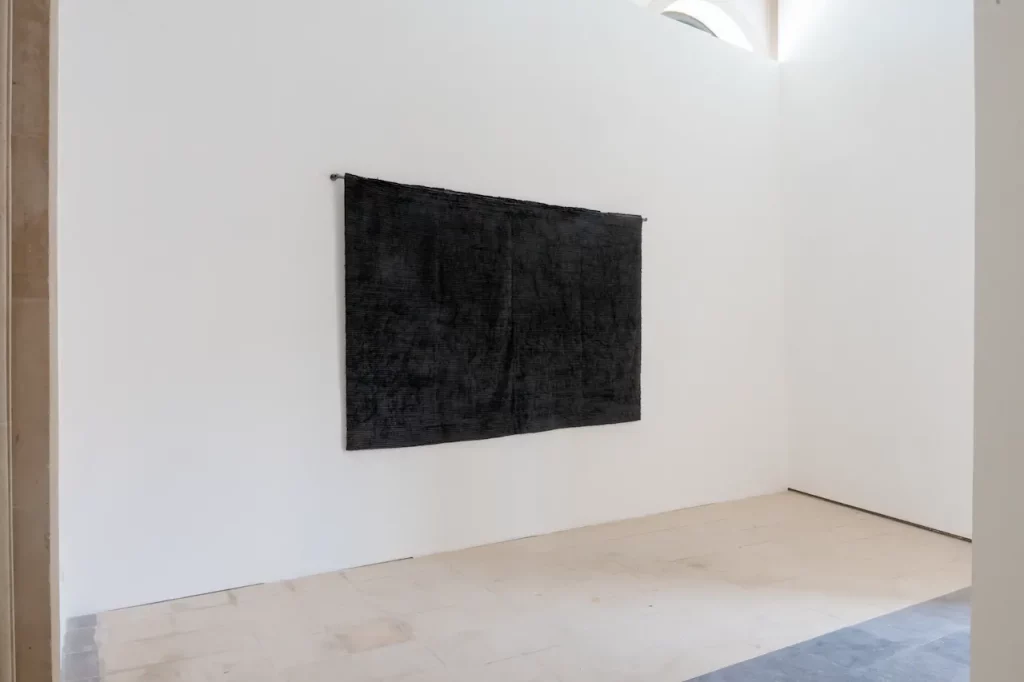 immagine per Jöel Andrianomearisoa, Untitled, 2010 Courtesy_ Primo Marella Gallery. Installation View Antico Mercato. Ph. Giacomo De Caro