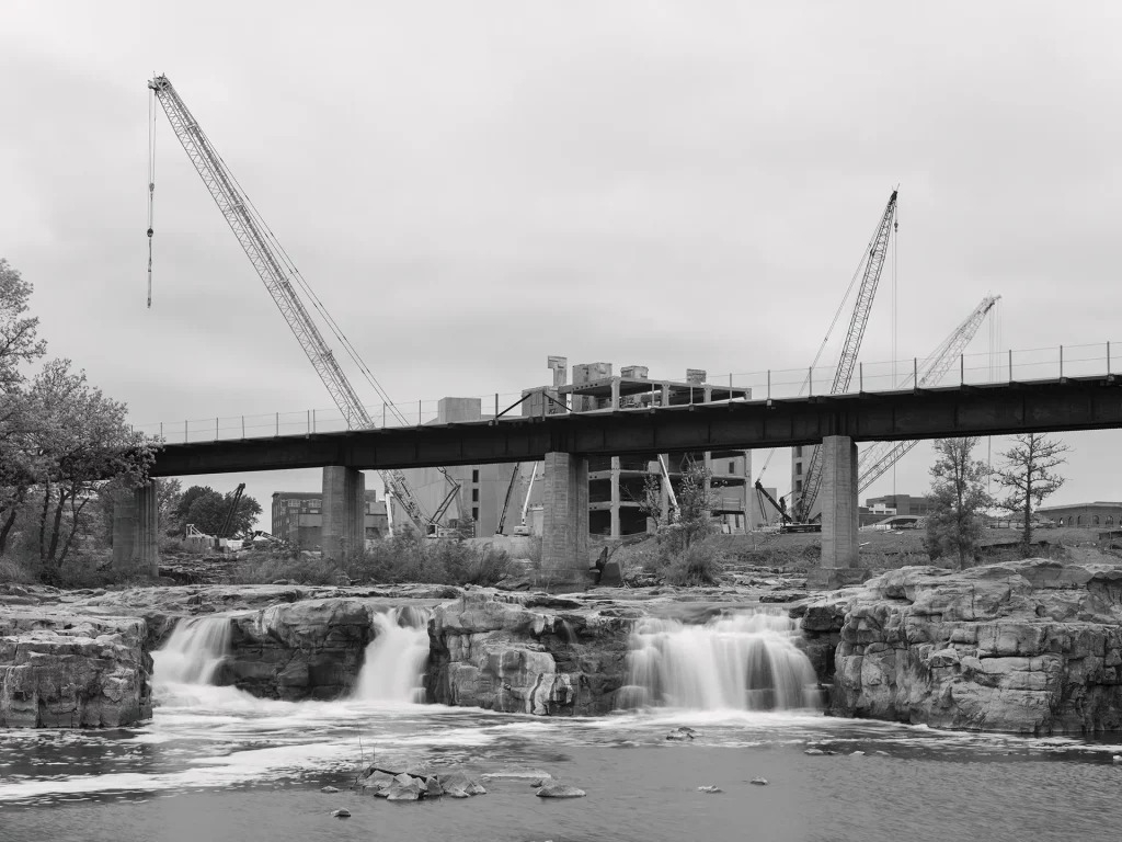 immagine per Nicolas Floc'h, Sioux Falls, South Dakota, Rivers Ocean – Mississippi series, 2022. Courtesy of the artist.