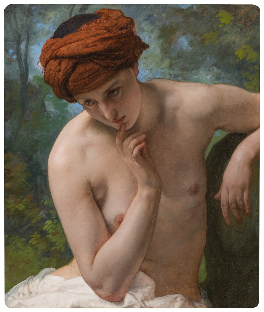 immagine per BOTTEGANTICA Hayez - Odalisca