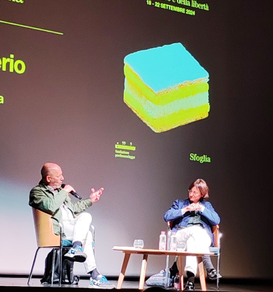 immagine per PordenoneLegge 2024, Chiara Valerio e Alberto Garlini
