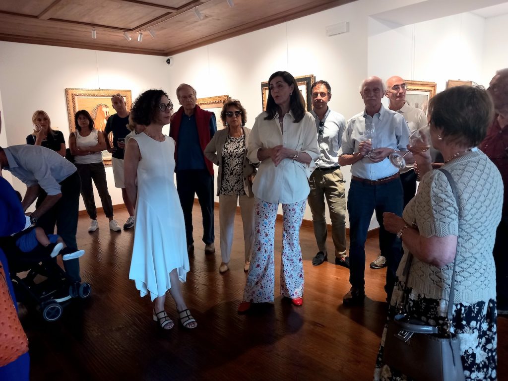 immagine per Inaugurazione -mostra alla Gall. FarsettiArte, Cortina -08 -10 - 2024 -ph. B. Martusciello