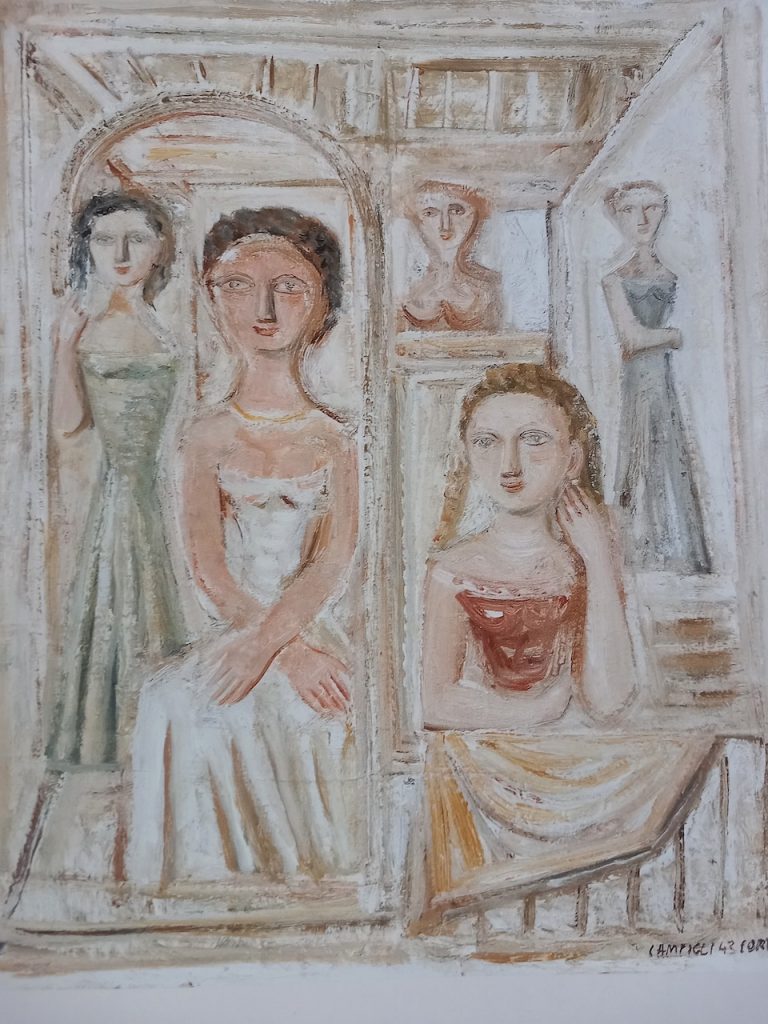 immagine per M. Campigli, Gineceo, 1943 -mostra alla FarsettiArte Cortina, 2024 -ph. Paolo Di Pasquale