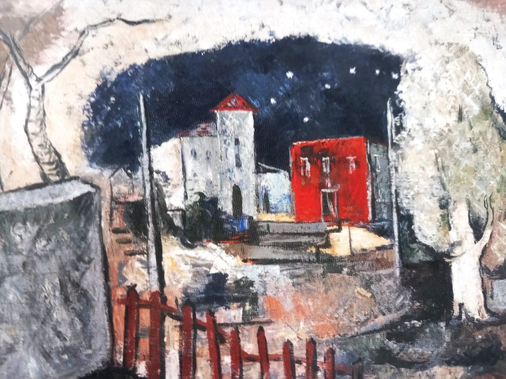 immagine per R. Paresce, Paesaggio, 1929 -mostra FarsettiArte, Cortina, 2024 -ph. B. Martusciello