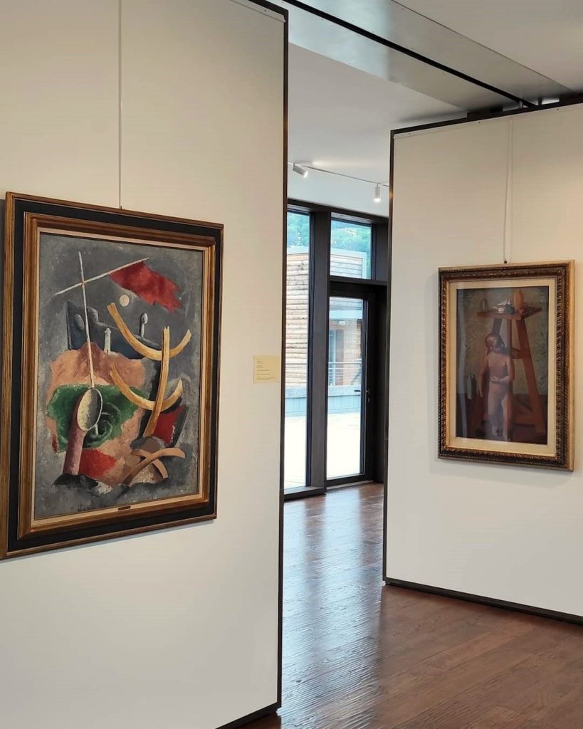 immagine per panoramica parziale mostra FarsettiArte, Cortina, 2024