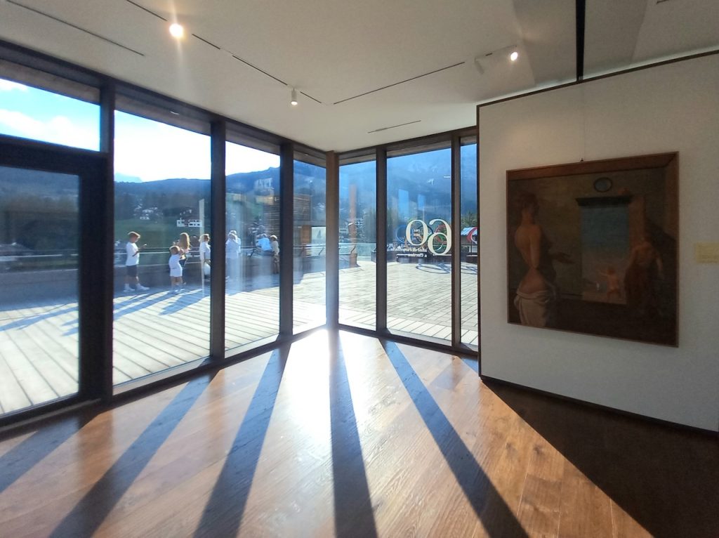 immagine per panoramica parziale mostra FarsettiArte, Cortina, 2024 -opera M. Tozzi, La Carmen, 1935 -ph. Paolo Di Pasquale