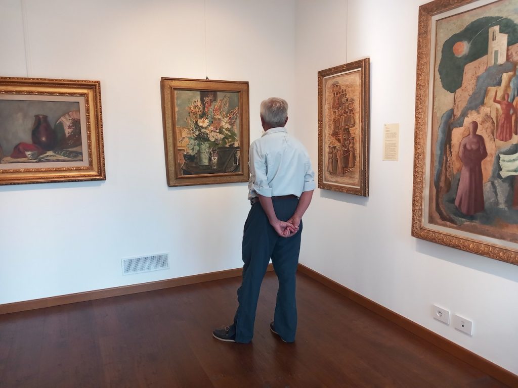 immagine per panoramica parziale mostra FarsettiArte, Cortina, 2024 - ph. B. Martusciello