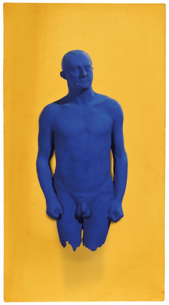 immagine per Yves Klein, Portrait relief d’Arman