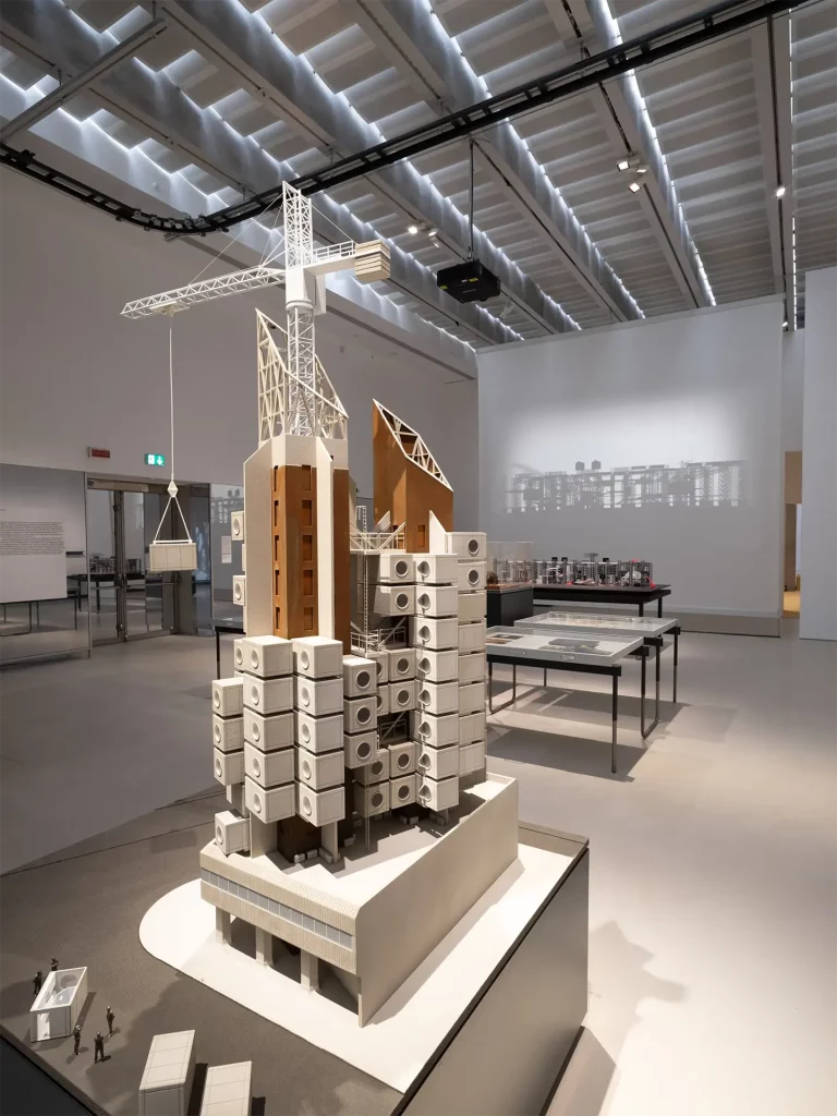 immagine per Nakagin Capsule Tower Kisho-Kurokawa Allestimento ph © VincenzoLabellarte