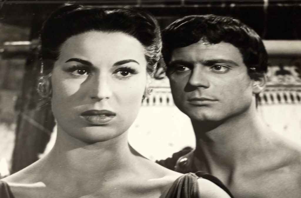 immagine per Silvana Mangano e Franco Interlenghi nel film Ulisse, 1954 - Foto di scena Monte Urano, Coll. Nunzio Giustozzi