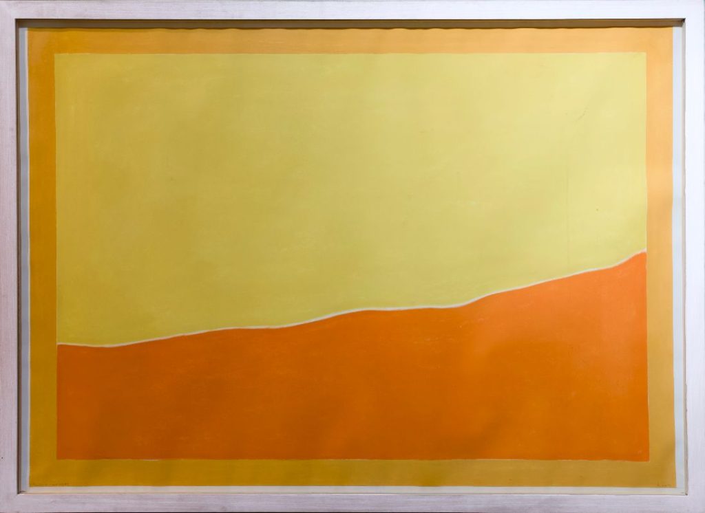 immagine per David Tremlett, Drawing for a wall (ER)#19, 1999, pastello su carta. Courtesy Palazzo Butera, collezione Francesca e Massimo Valsecchi